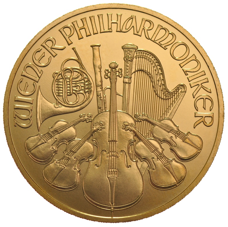 Buy 1oz Philharmonic Gold Coins BullionByPost From 2 241