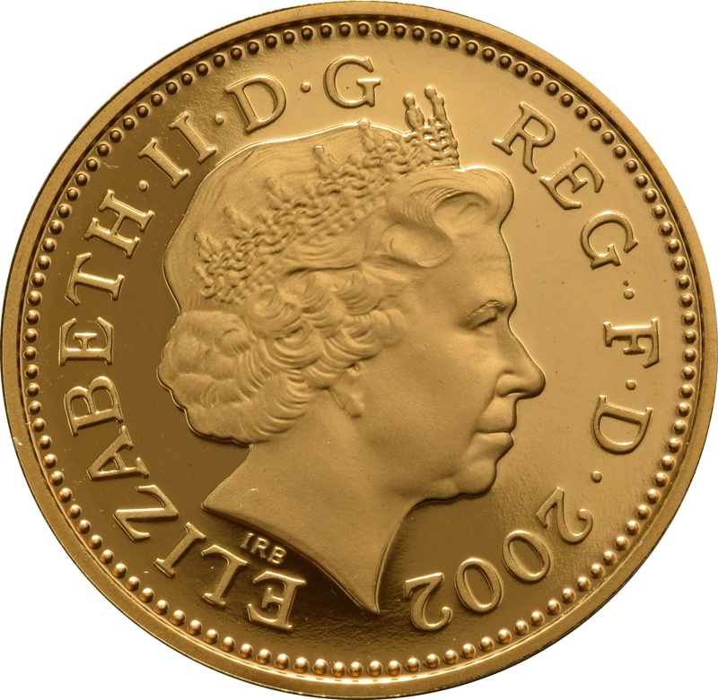 Gold One Penny Piece Buy 1p Gold Currency Coins at BullionByPost