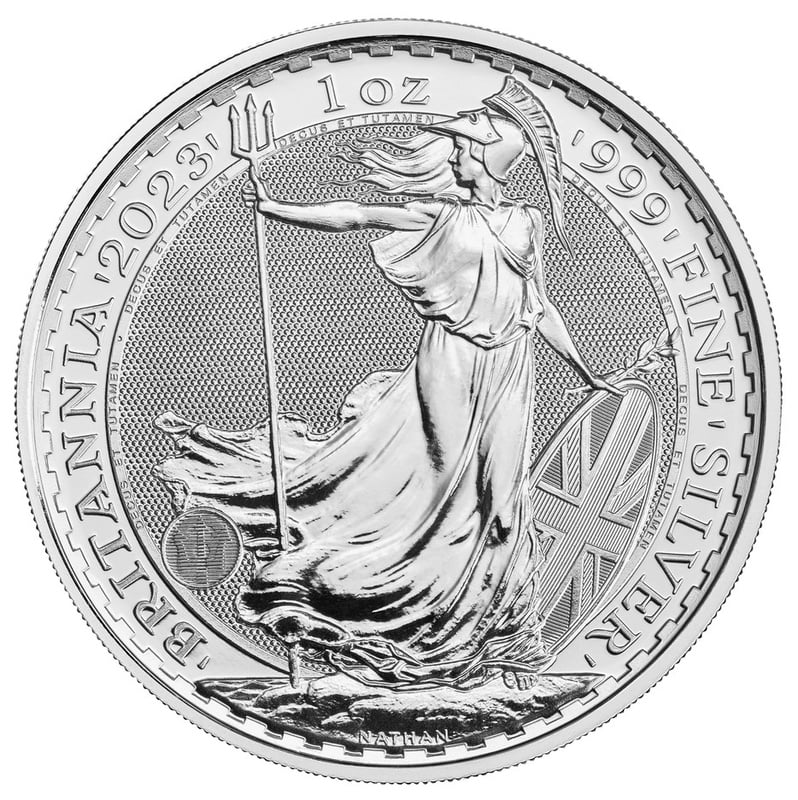 2023 Britannia 1oz Silver Coin BullionByPost From 31,65