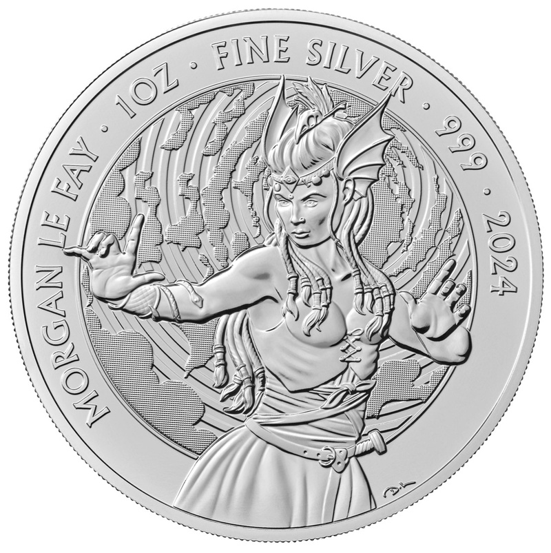 2024 Le Fay 1oz Silver Coin BullionByPost From 44,51